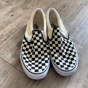 Checkered Vans